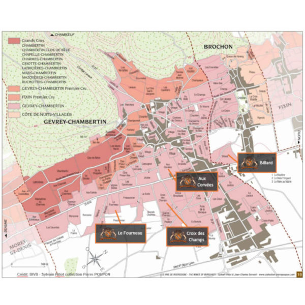 carte gevrey chambertin vieilles vignes