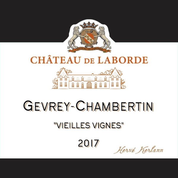 gevrey chambertin vieilles vignes 2017 vin rouge etiquette